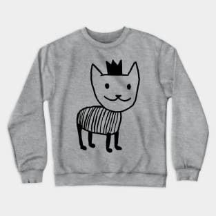 Royal Cat Crewneck Sweatshirt